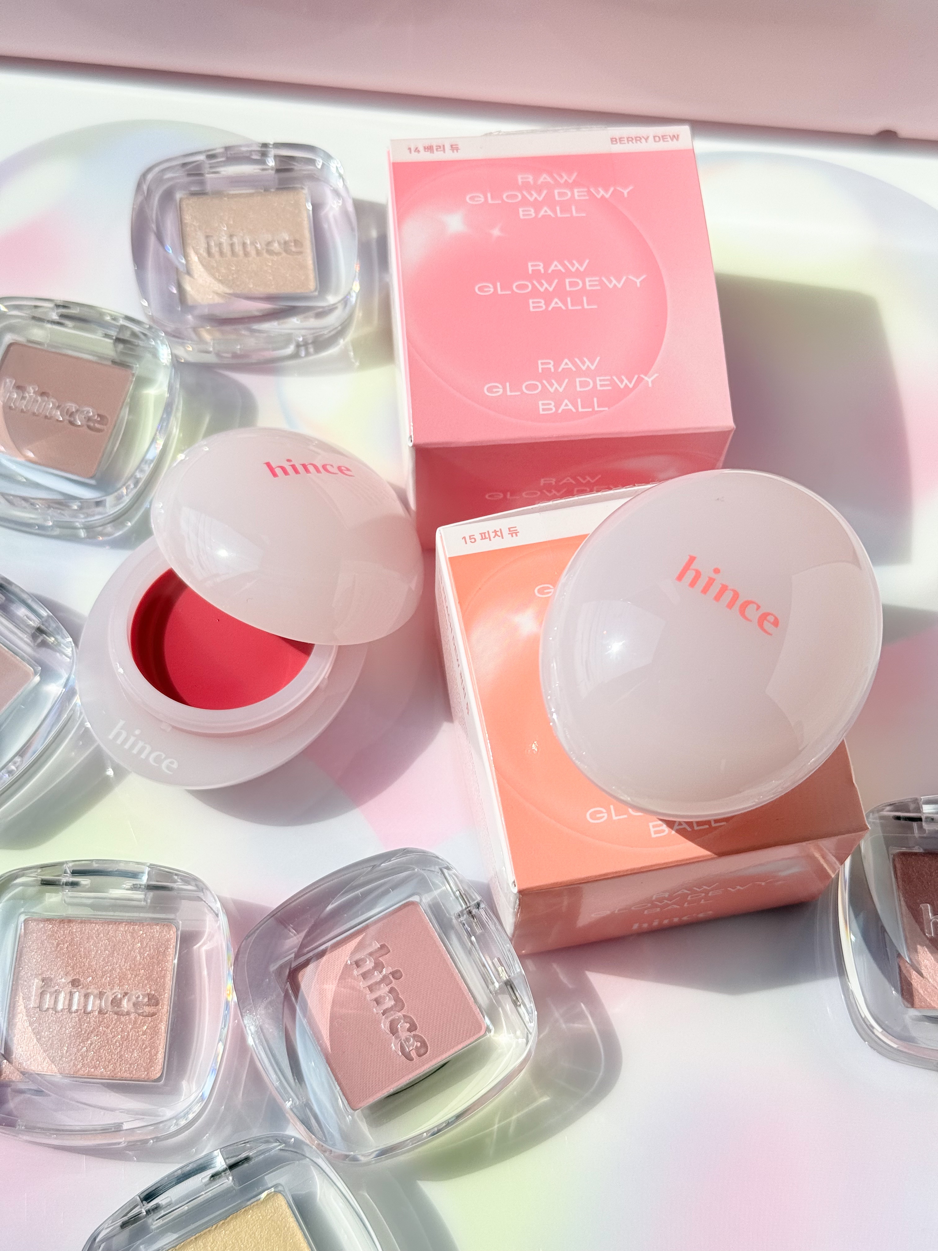 ロウグロウデューイーボール/hince/リップバームを使ったクチコミ（3枚目）