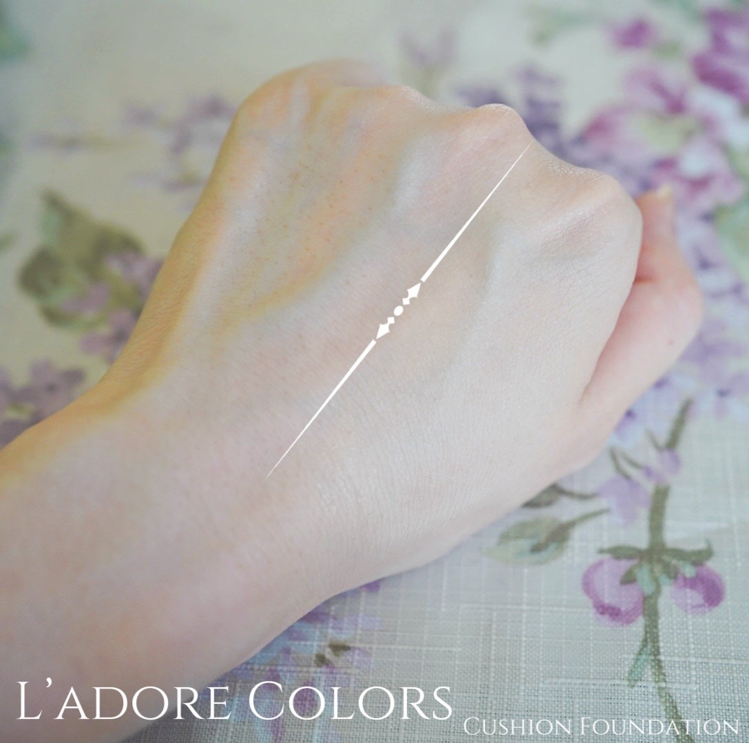 L'ADORE COLORS レインコート クッション ファンデーション/L'adore Colors/クッションファンデーションを使ったクチコミ(5枚目)