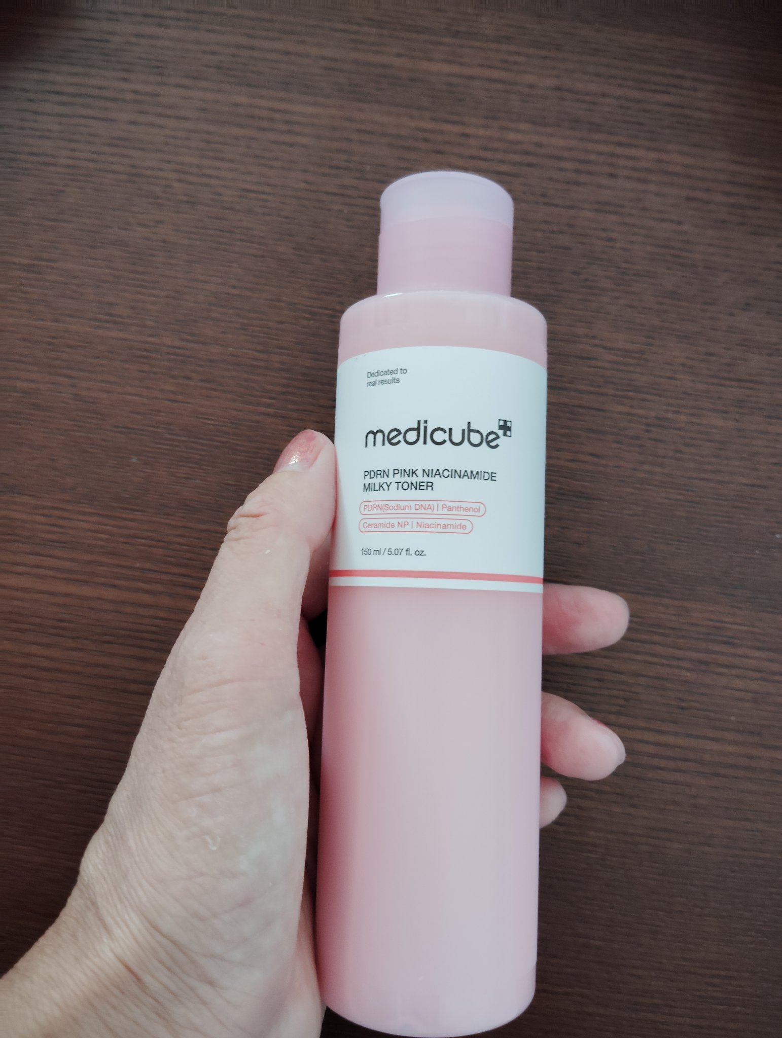 PDRNピンクナイアシンアミドミルキートナー/MEDICUBE/化粧水を使ったクチコミ（1枚目）