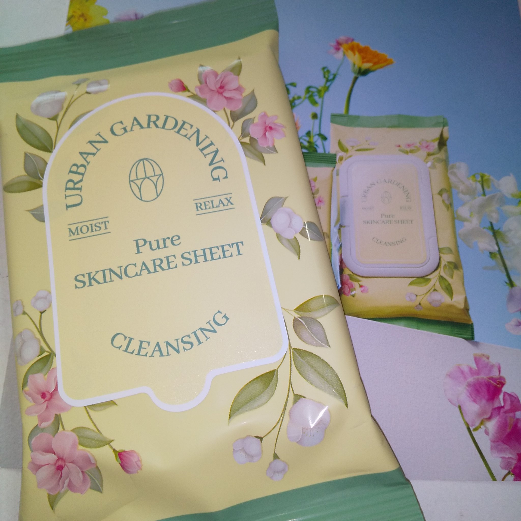 ピュアスキンケアシート/アーバンガーデニング/クレンジングシートを使ったクチコミ（1枚目）