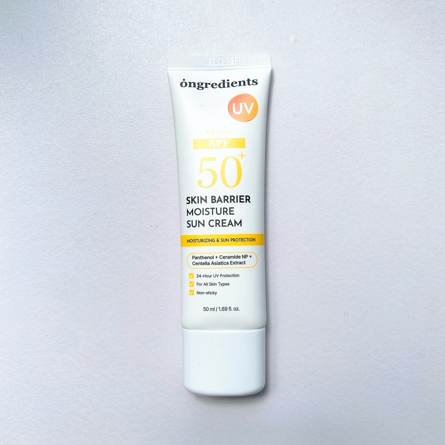 スキンバリアモイスチャーサンクリーム/Ongredients/日焼け止めクリームを使ったクチコミ（2枚目）