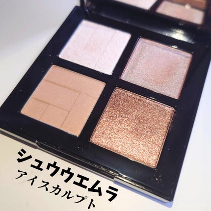 アイスカルプト/shu uemura/アイシャドウパレットを使ったクチコミ(1枚目)