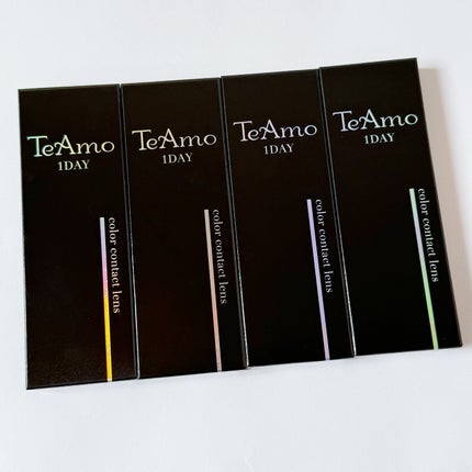 TeAmo 1DAY レーシー ベージュ/TeAmo/ワンデー(1DAY)カラコンの画像