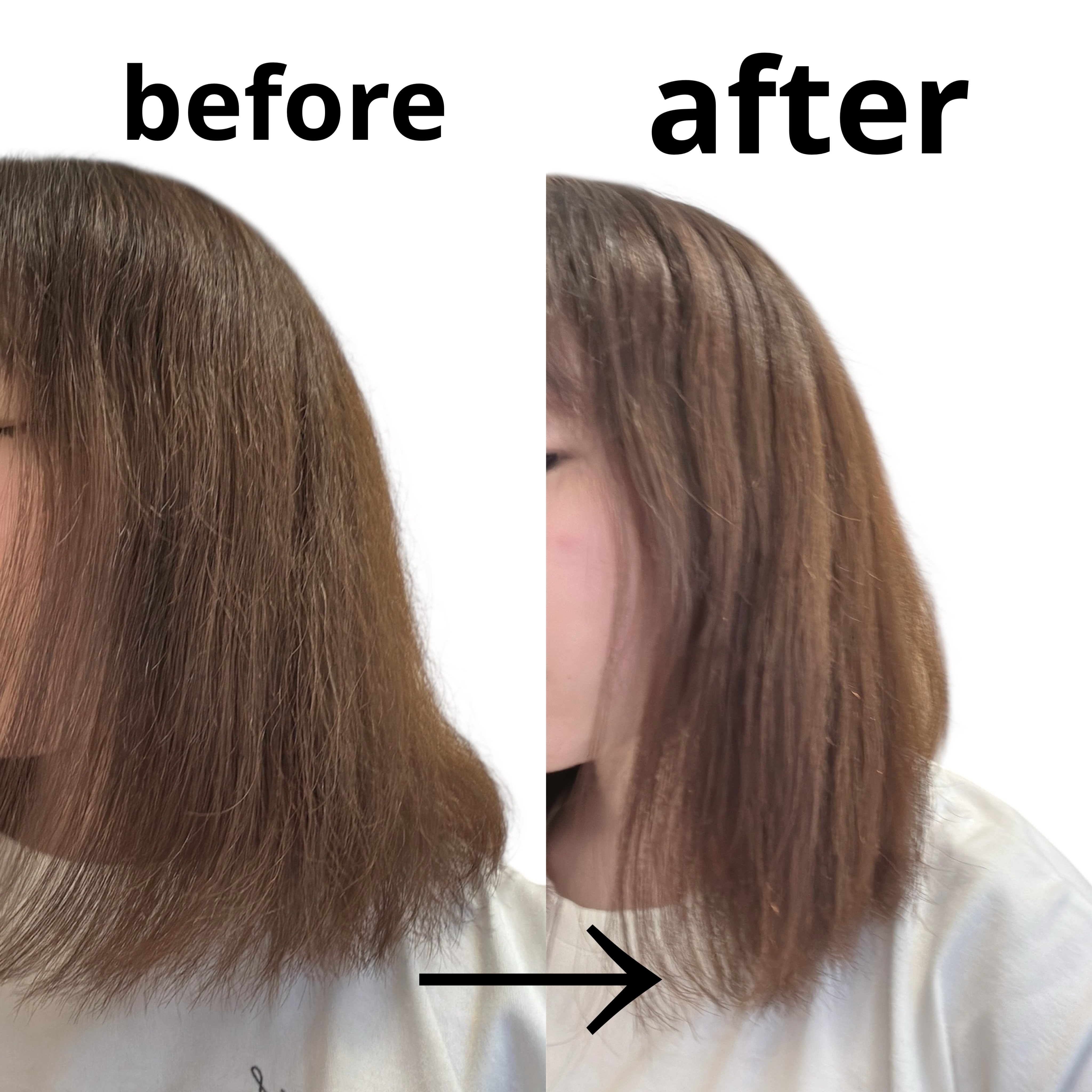 ストレートヘアオイル/Straine/ヘアオイルを使ったクチコミ（3枚目）