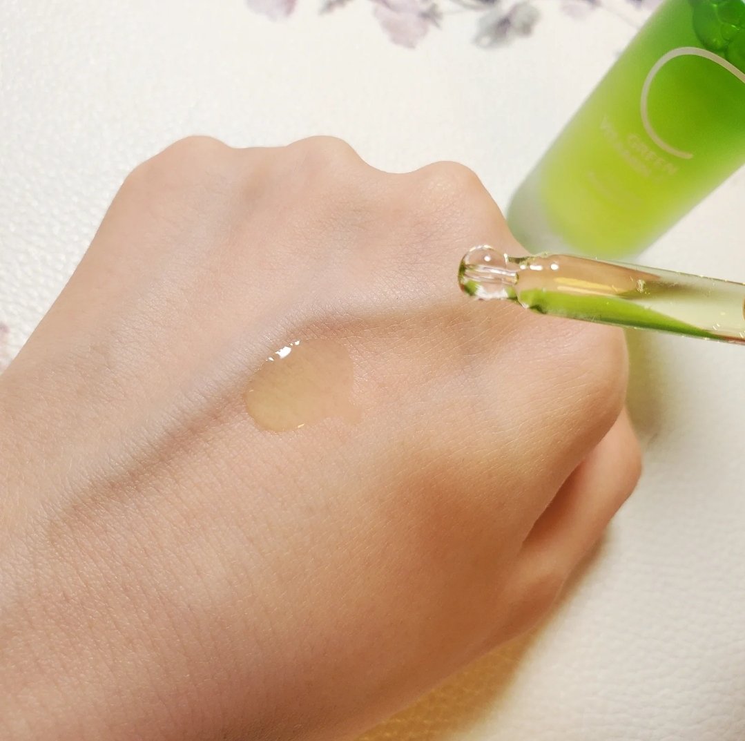 アリウル グリーンビタミンC トーニングセラム(アンプル)/Ariul/美容液を使ったクチコミ（3枚目）