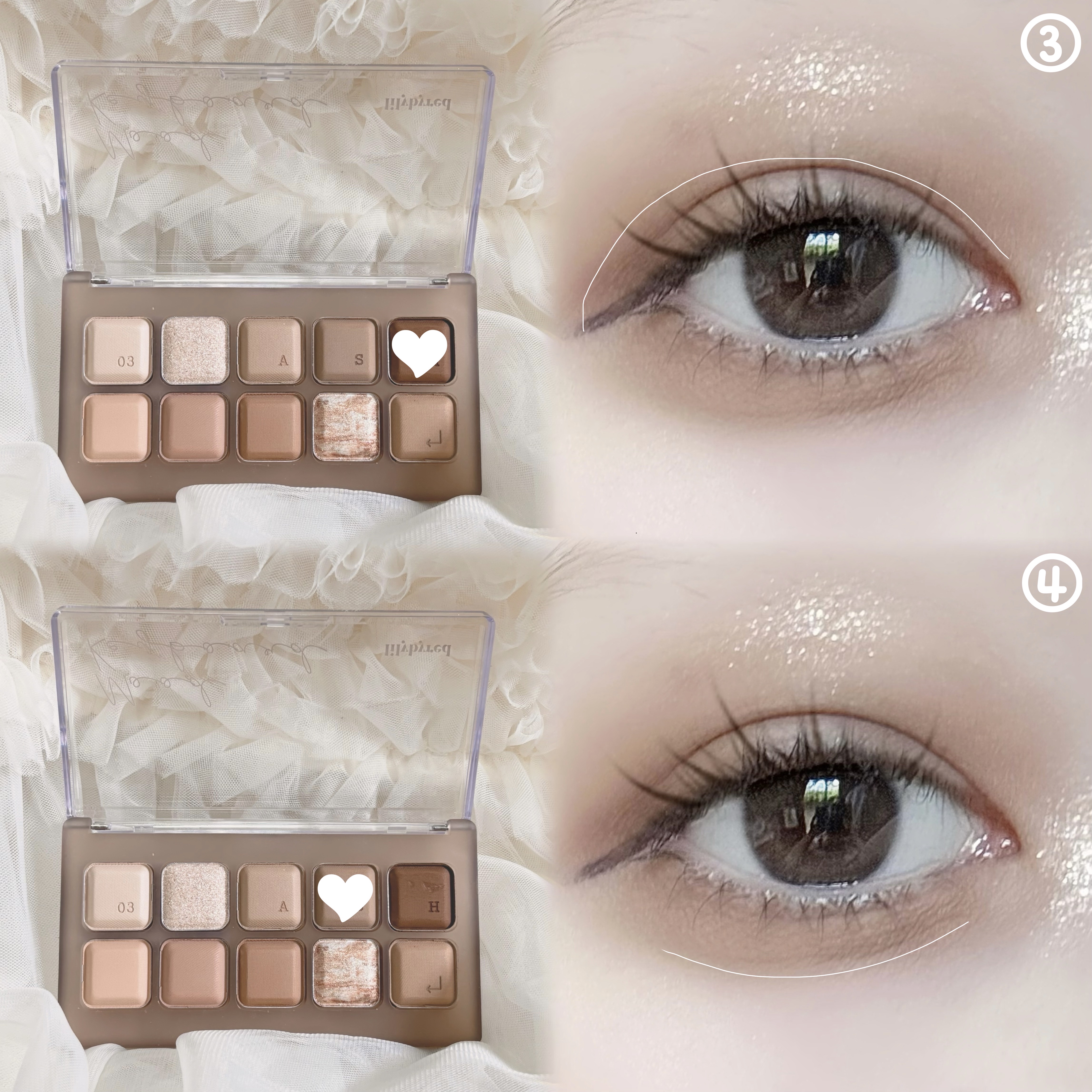 ムードキーボード/lilybyred/アイシャドウパレットを使ったクチコミ（3枚目）