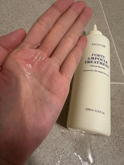 フォルテ アンプル トリートメント/treecell/洗い流すヘアトリートメントを使ったクチコミ(2枚目)
