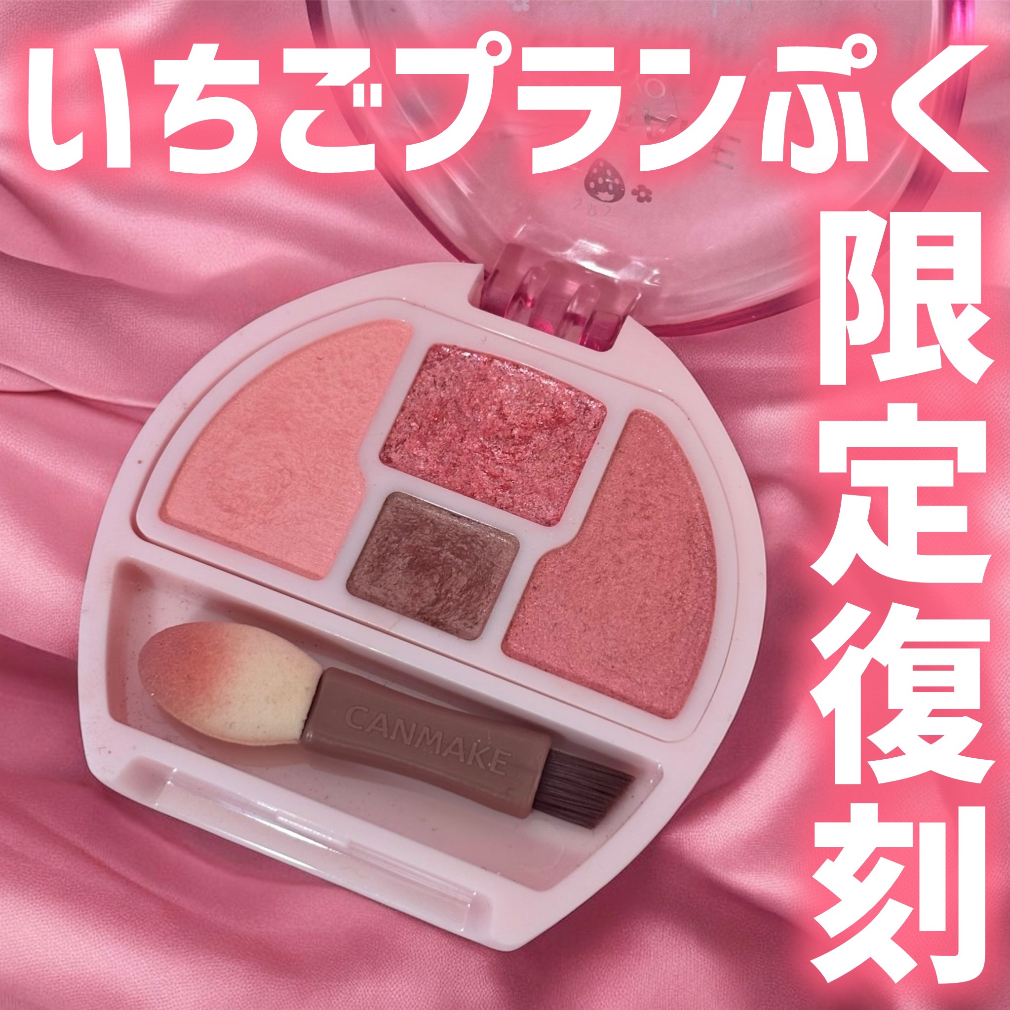 プランぷくコーデアイズ/キャンメイク/パウダーアイシャドウを使ったクチコミ（1枚目）