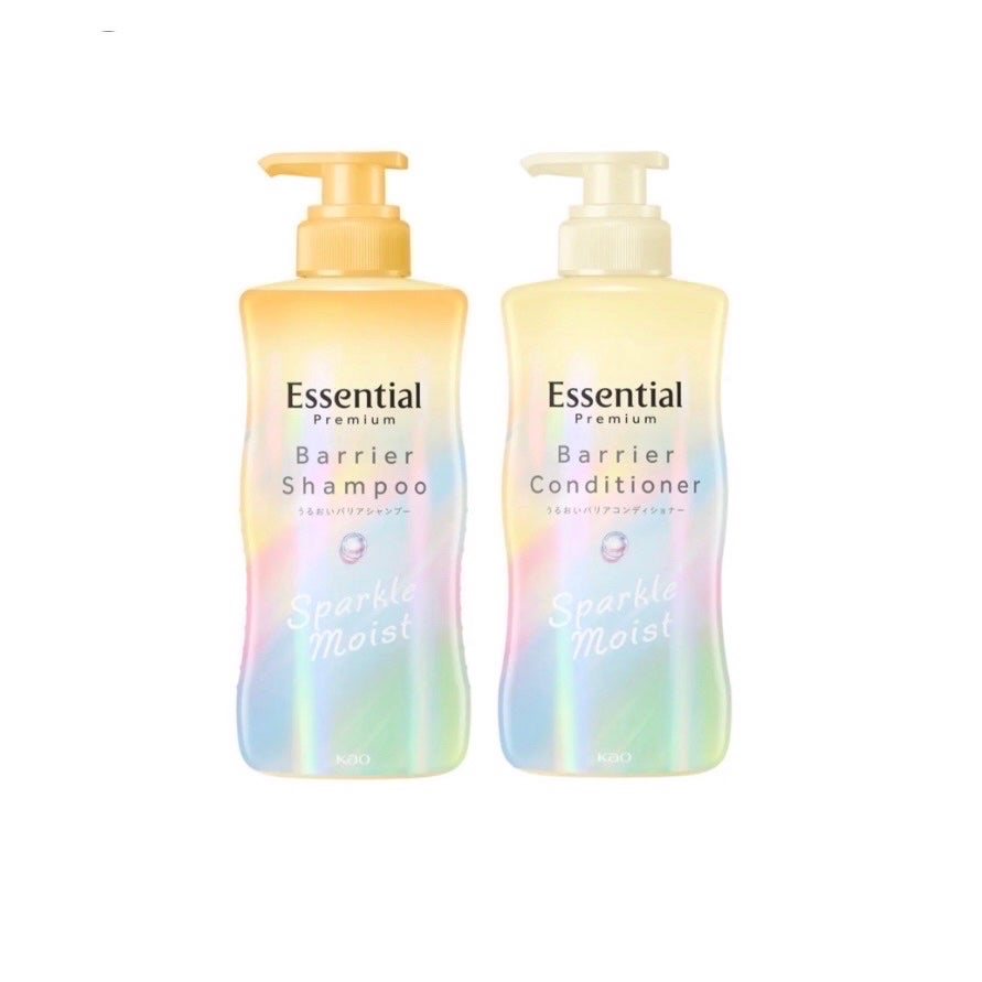 エッセンシャルプレミアム バリアシャンプー・コンディショナー スパークルモイスト/エッセンシャル/市販シャンプーを使ったクチコミ(1枚目)