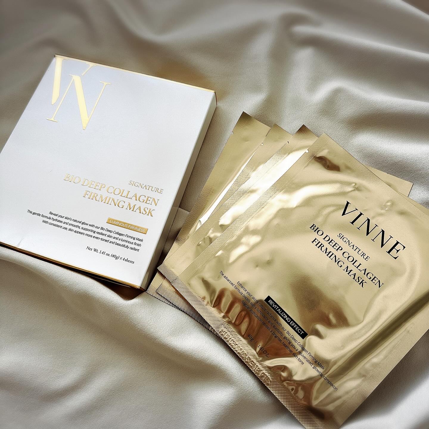 シグニチャーバイオディープコラーゲンファーミングマスク/VINNE /シートマスク・パックを使ったクチコミ（1枚目）