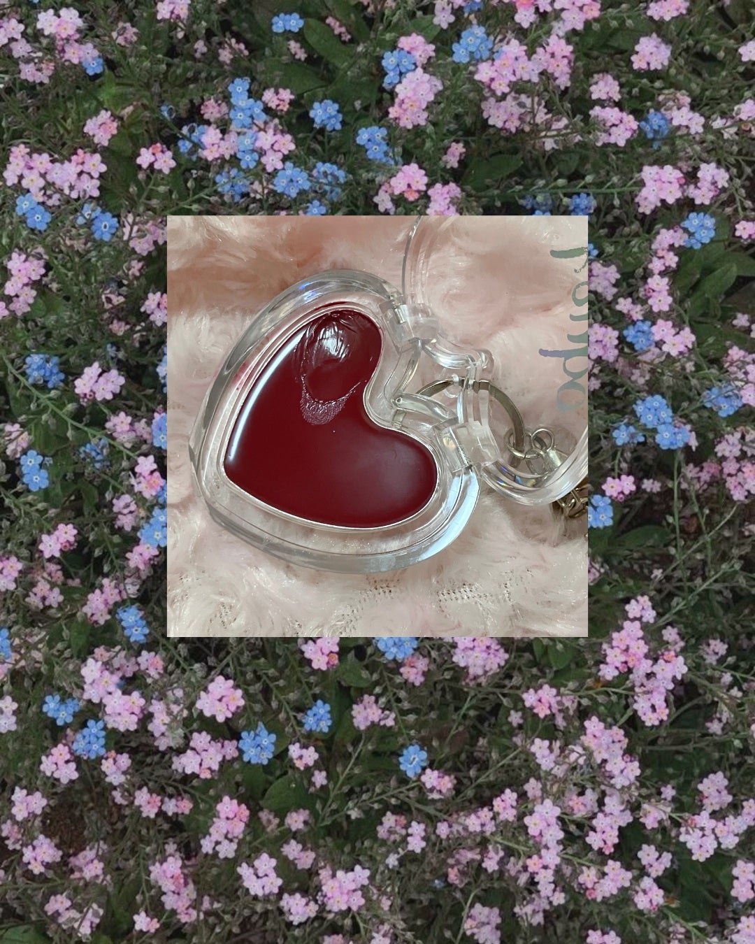 ハートキーリング リップ&チーク/keybo/口紅を使ったクチコミ(1枚目)