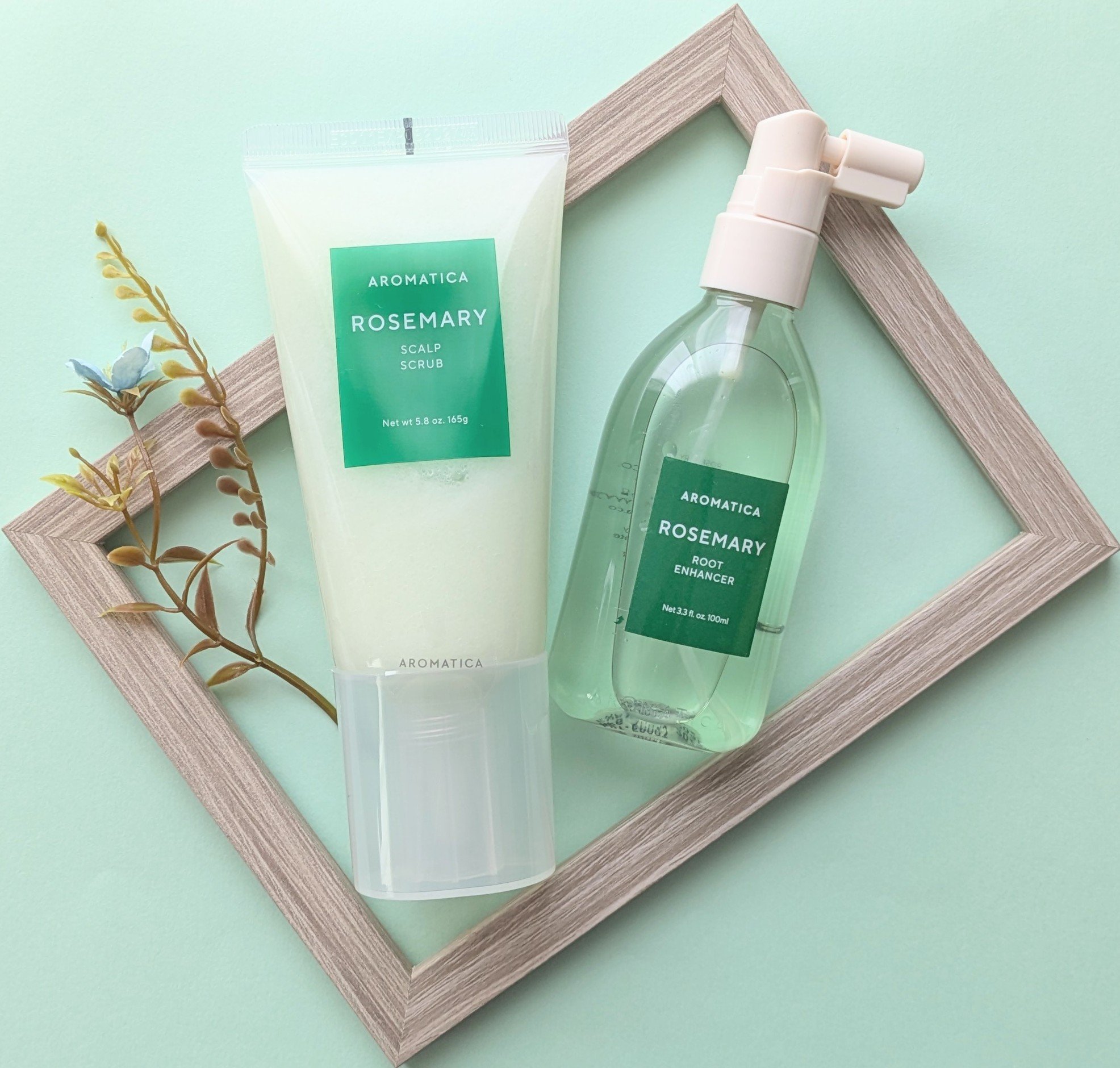 ローズマリールートエンハンサー/AROMATICA/頭皮ローションを使ったクチコミ（1枚目）