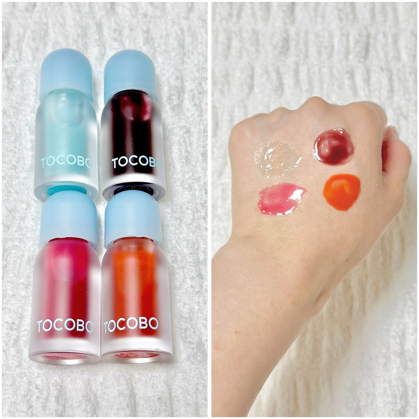 ジューシーベリープランピングリップオイル/TOCOBO/リップグロスを使ったクチコミ(2枚目)