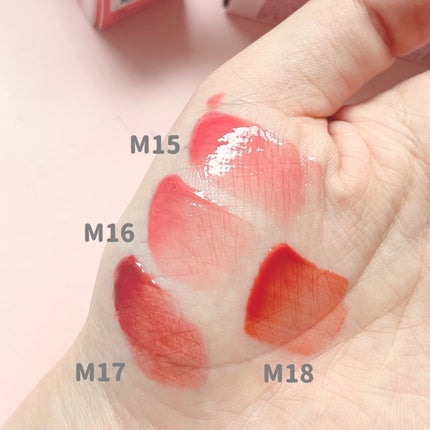 ジューシーデューイグロウティント/dasique/リップティントを使ったクチコミ(3枚目)