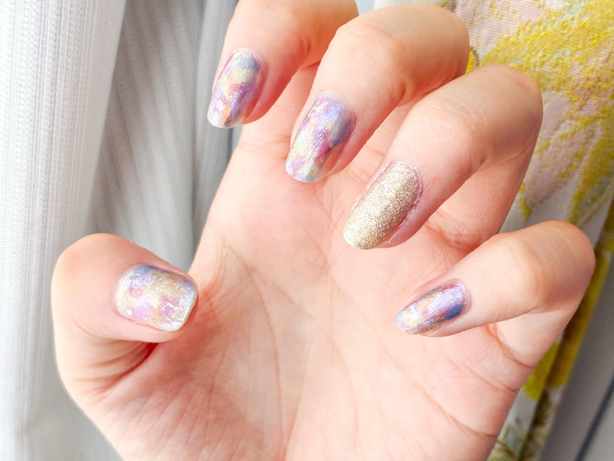 カラフルネイルズ/キャンメイク/マニキュアを使ったクチコミ（3枚目）