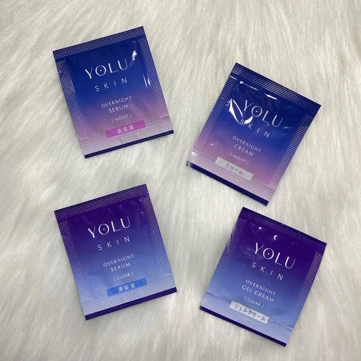 ヨル スキン オーバーナイトセラム モイスト/YOLU/美容液を使ったクチコミ（2枚目）