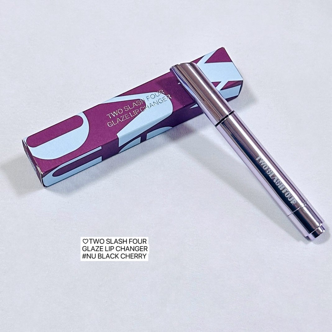 グレイズリップチェンジャー/TWO SLASH FOUR/口紅を使ったクチコミ(4枚目)