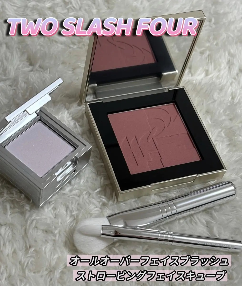 オールオーバーフェイスブラッシュ/TWO SLASH FOUR/パウダーチークを使ったクチコミ（1枚目）