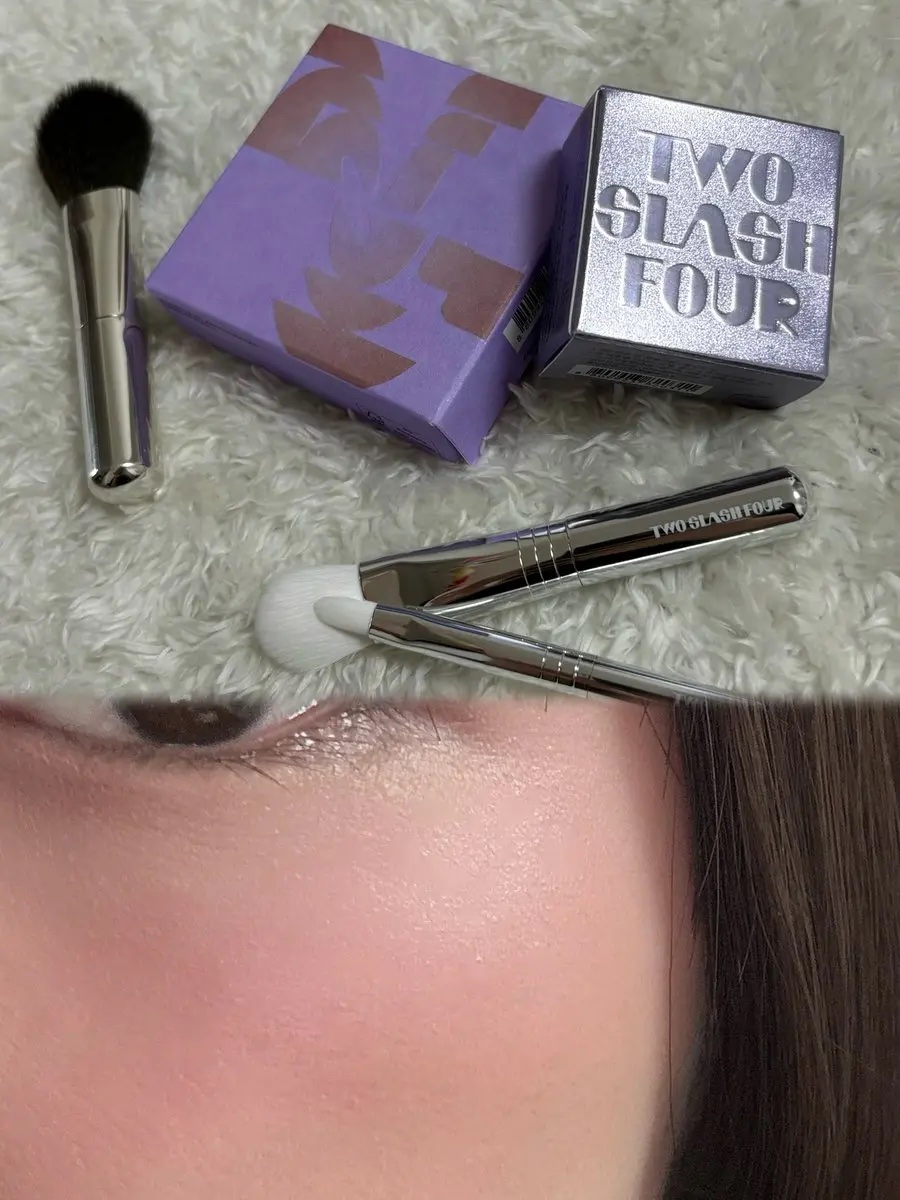 オールオーバーフェイスブラッシュ/TWO SLASH FOUR/パウダーチークを使ったクチコミ（3枚目）