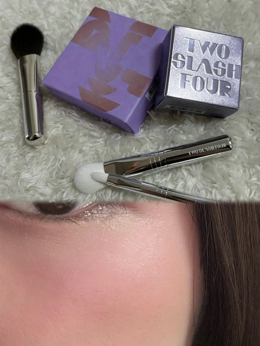 オールオーバーフェイスブラッシュ/TWO SLASH FOUR/パウダーチークを使ったクチコミ(3枚目)