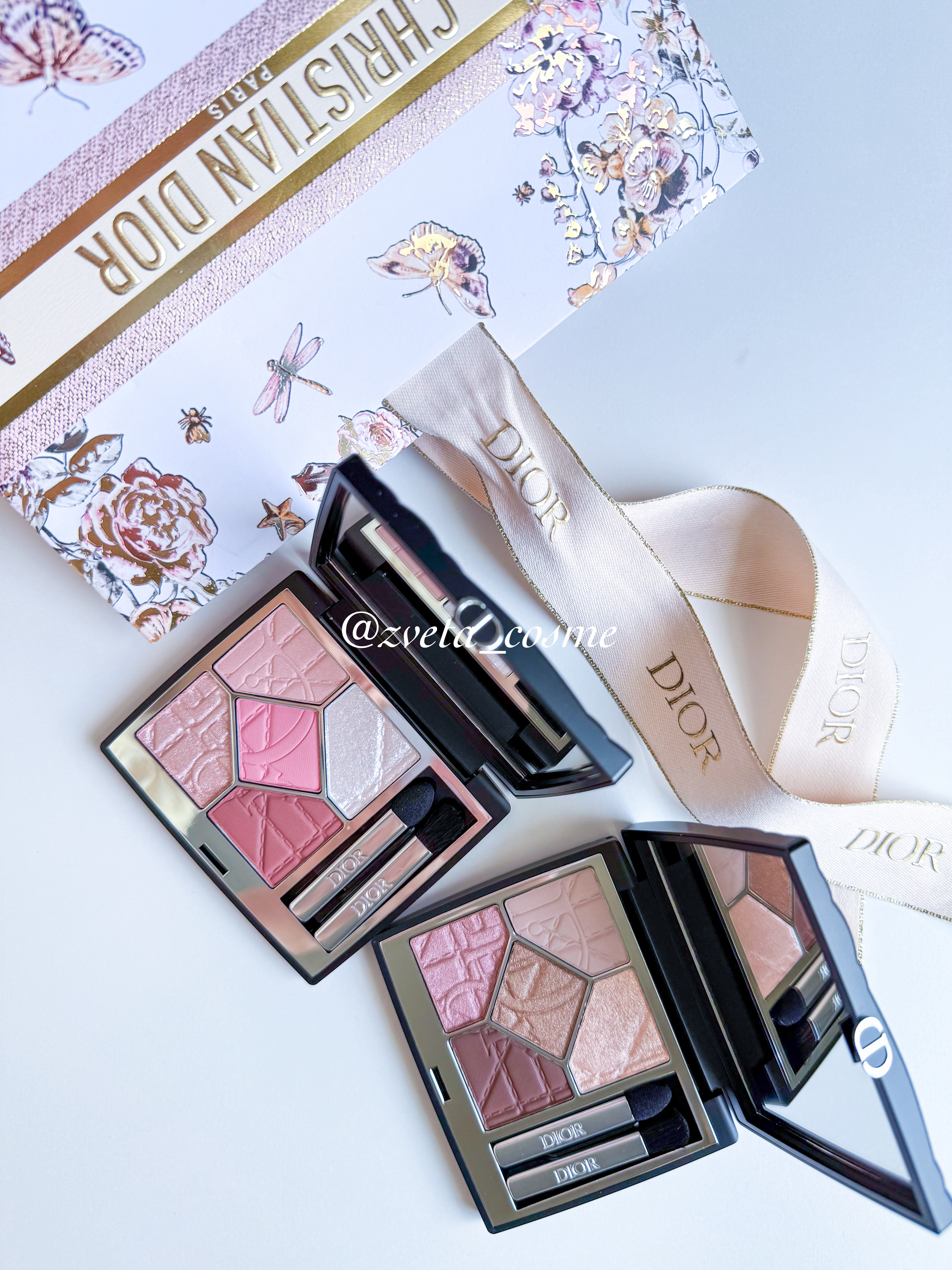 コスメノート：

Dior ディオールショウ サンク クルール
限定品

647 シルク トープ
857 ローズ オーガンザ

¥10,010

#新作コスメ #デパコス #限定コスメ #アイシャドウパレット 

#私のフェス耐久コスメ 