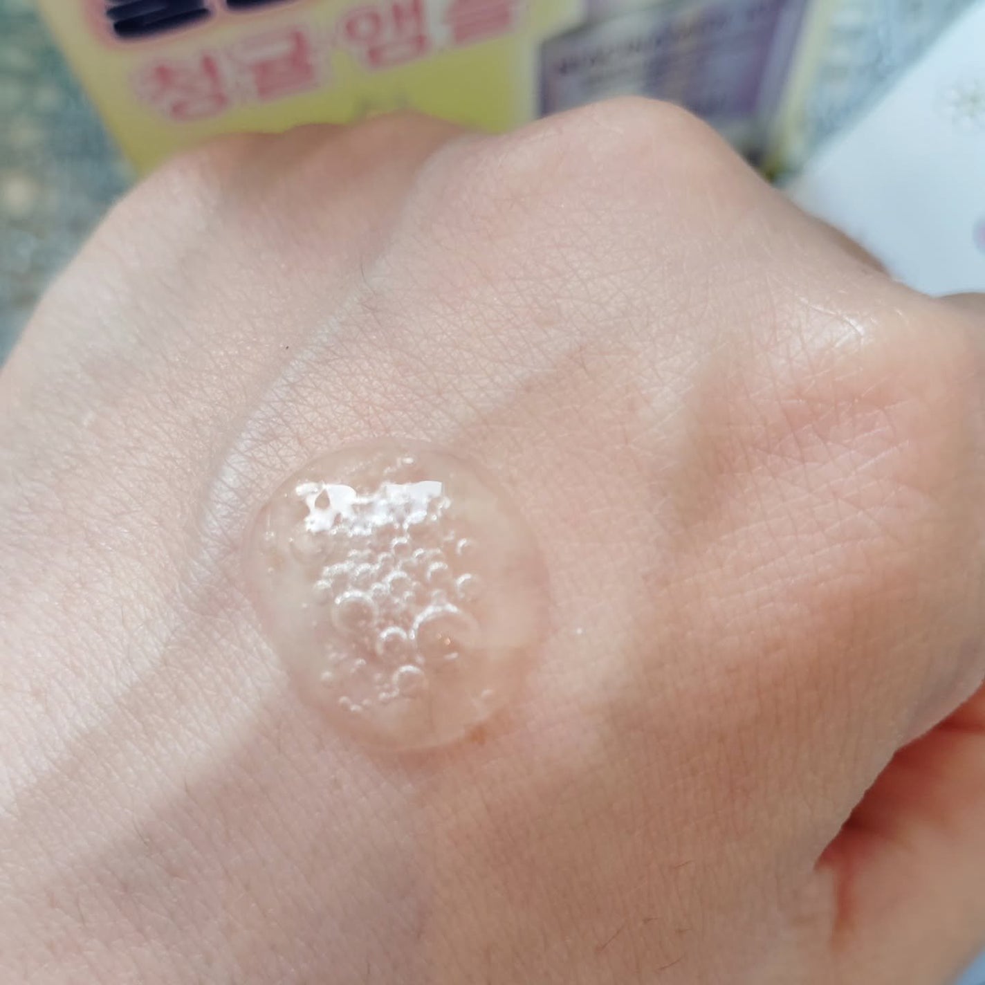 りれママ♥️韓国コスメ🇰🇷フォロバ✌️ on LIPS 「💛グリーンタンジェリンナイアシンアミド10ブレミッシュアンプル..」(4枚目)