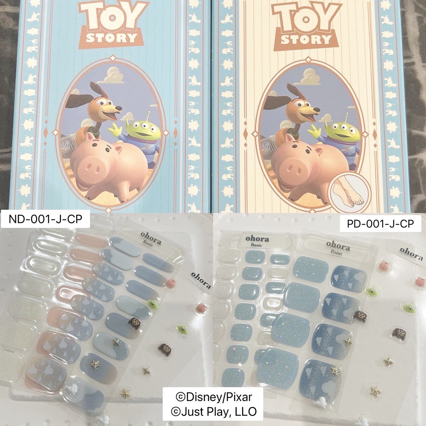 セミキュアジェルネイル(ハンド)/ohora/ネイルシールを使ったクチコミ(4枚目)