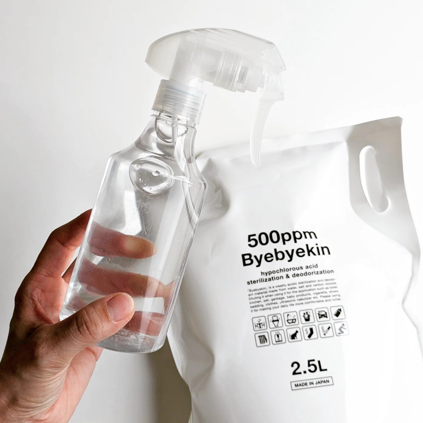 次亜塩素酸水 バイバイ菌/ジアニスト/その他を使ったクチコミ（3枚目）