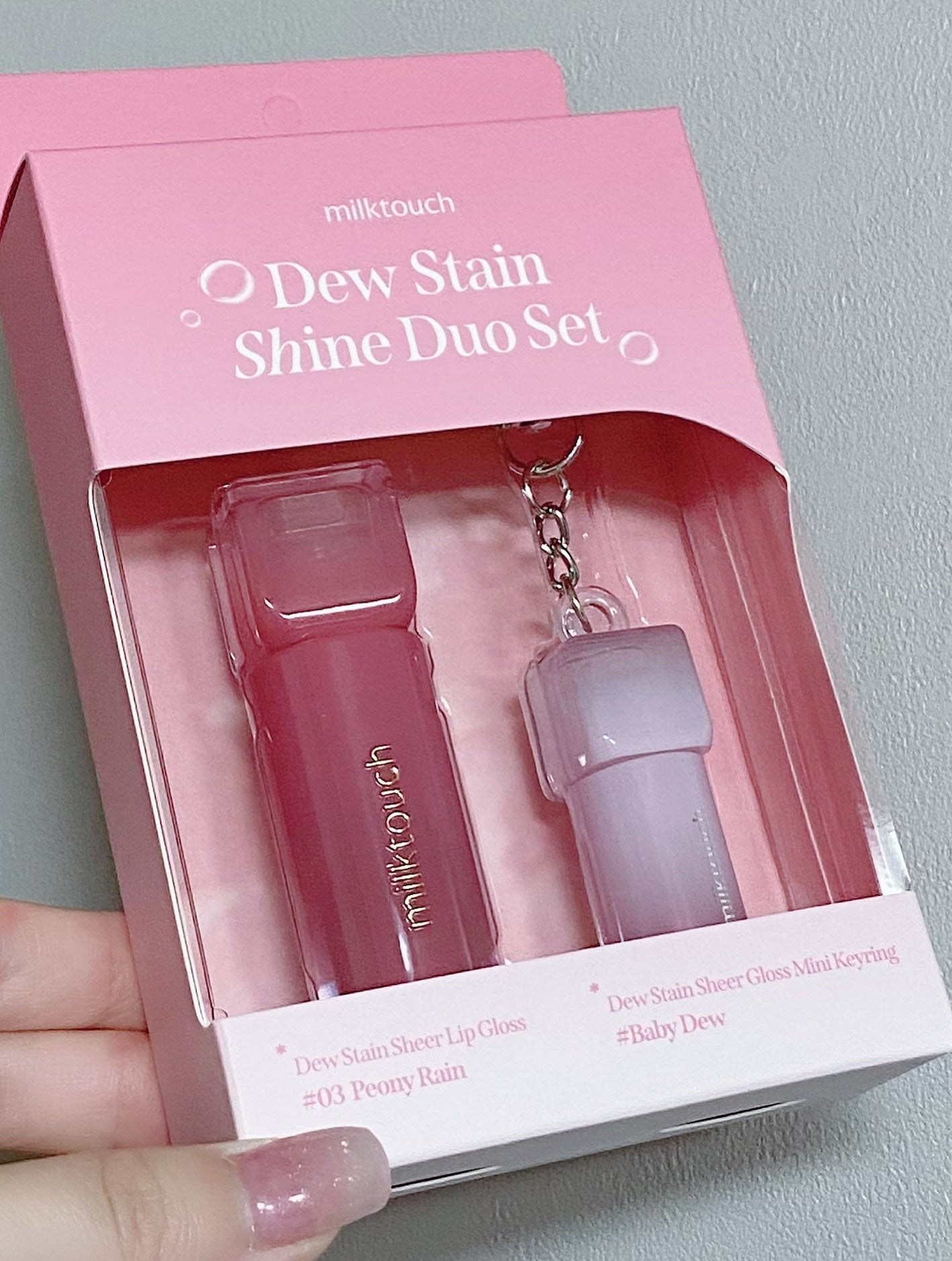 デューステインシアーリップグロス/Milk Touch/リップグロスを使ったクチコミ(5枚目)