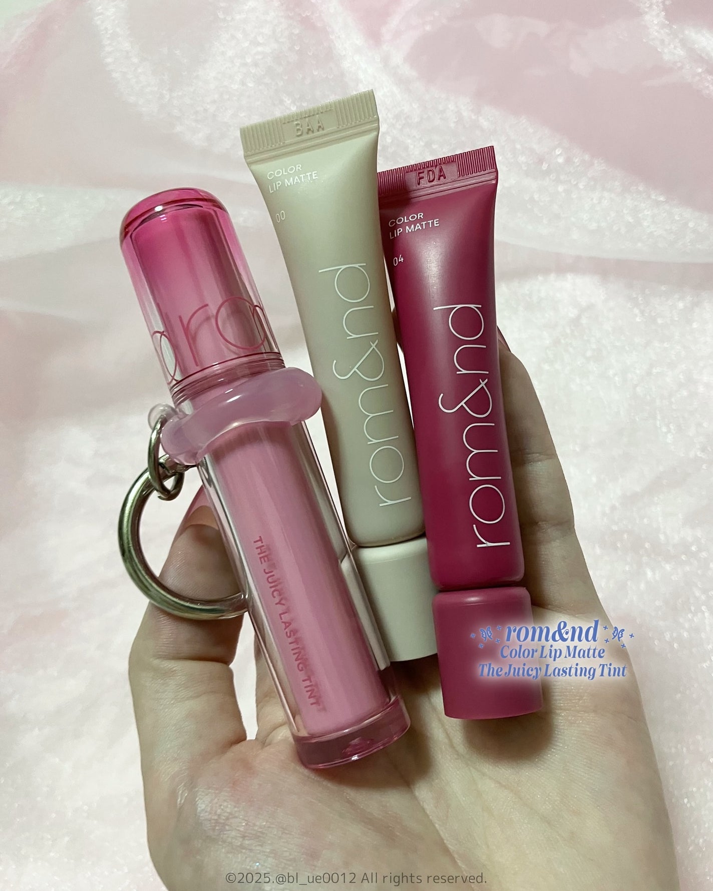 ザ ジューシーラスティングティント/rom&nd/リップティントを使ったクチコミ(7枚目)