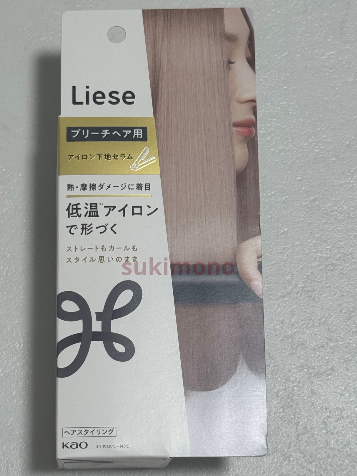 リーゼ ブリーチヘア用 アイロン下地セラム/リーゼ/プレスタイリング・寝ぐせ直しを使ったクチコミ(3枚目)