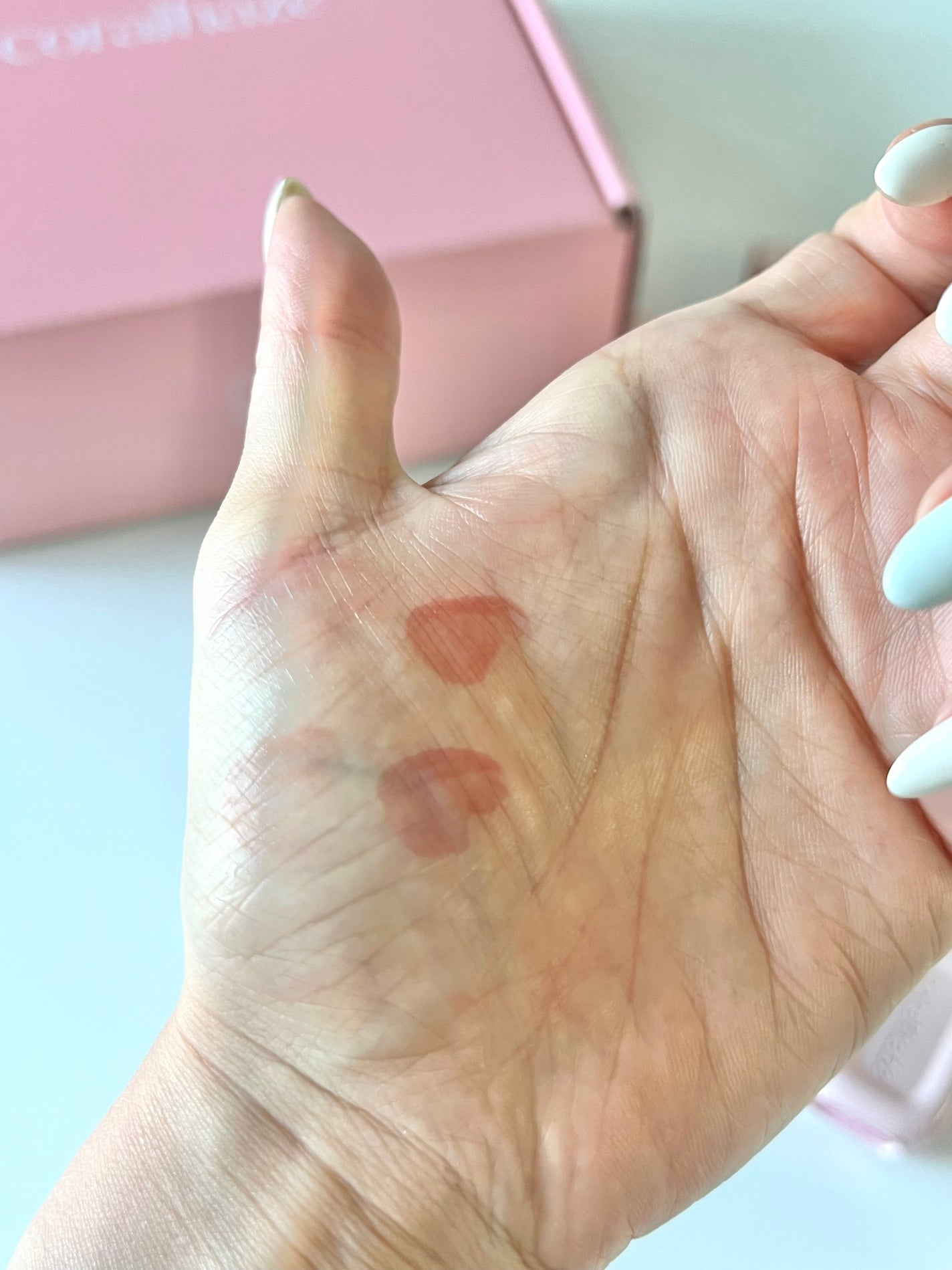 デュー ドロップ ティント/Coralhaze/リップティントを使ったクチコミ(4枚目)