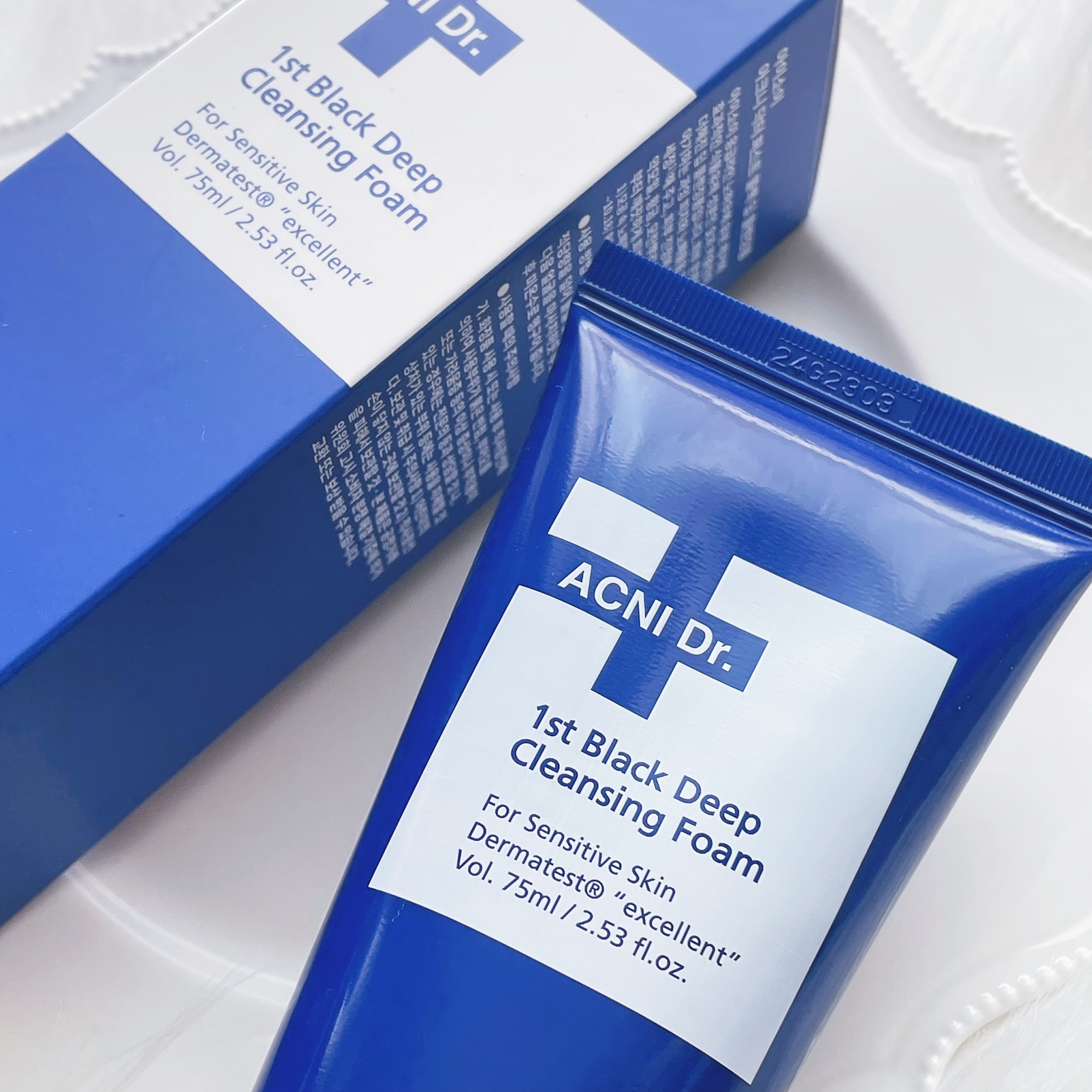 ACNI Dr. 1st Black Deep Clensing Foam/ISOI/洗顔フォームを使ったクチコミ（1枚目）