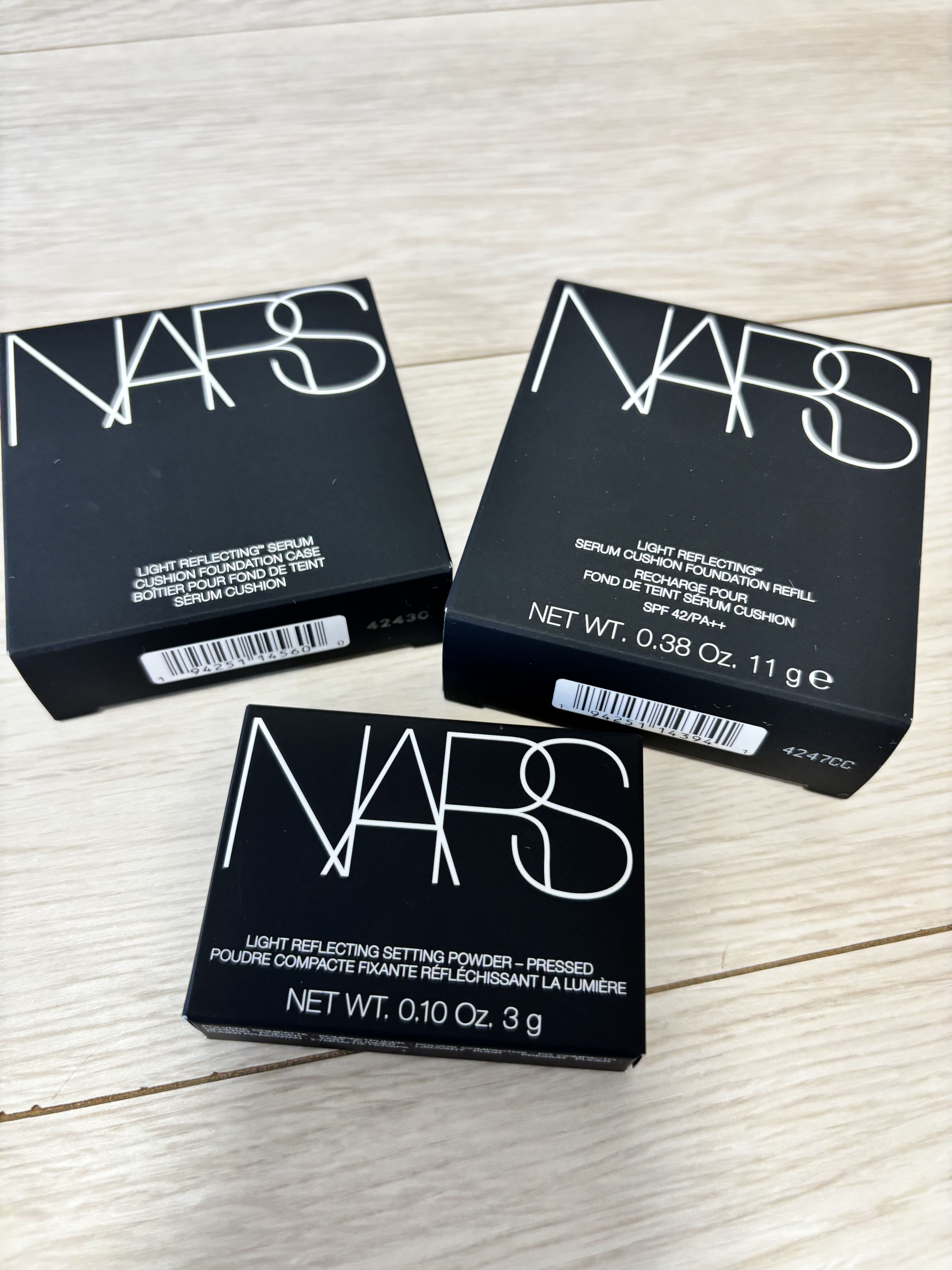 NARS ライトリフレクティング セラムクッション ファンデーション/NARS/クッションファンデーションを使ったクチコミ（1枚目）