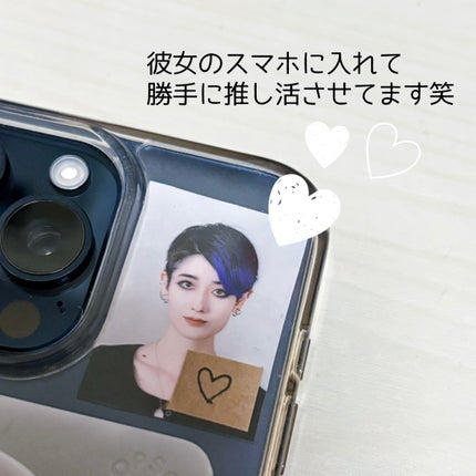 レズビアンのApril on LIPS 「証明写真をプロカメラマンの彼女に撮ってもらいました📷最近は韓国..」(5枚目)