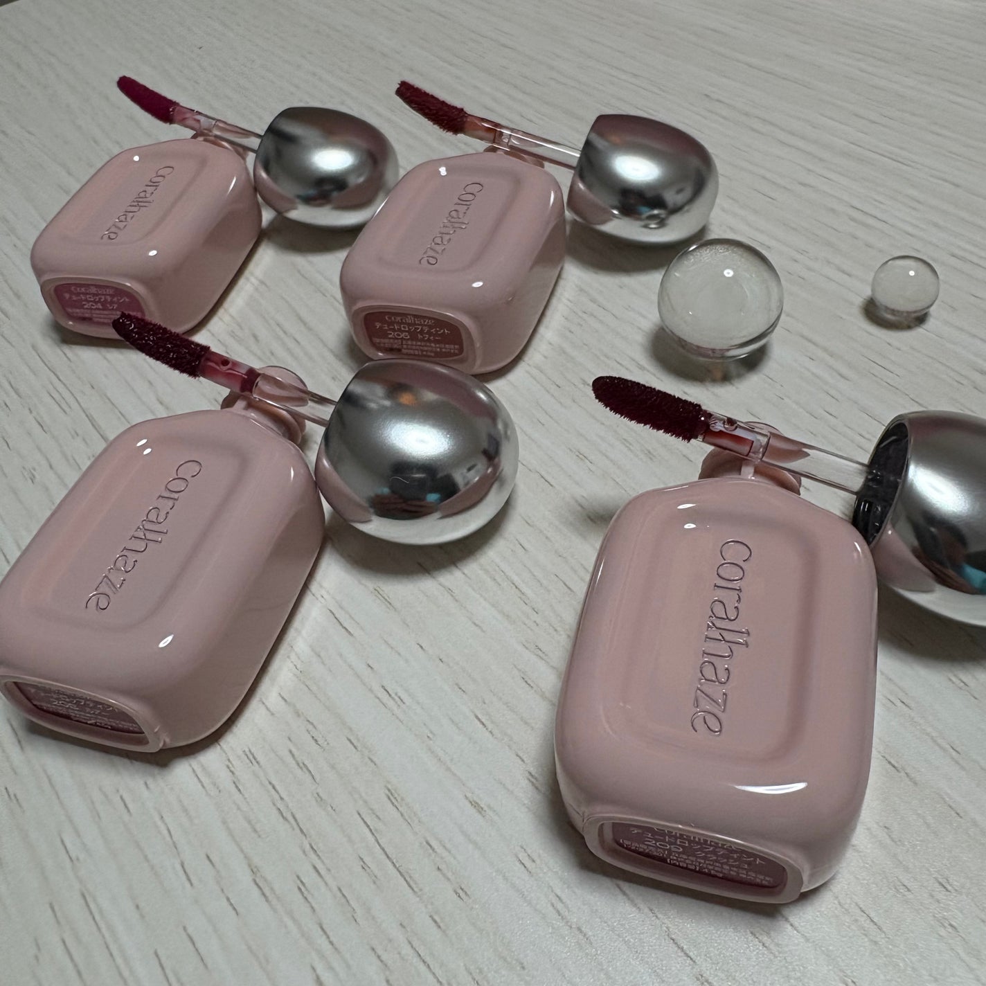 デュー ドロップ ティント/Coralhaze/リップティントを使ったクチコミ(2枚目)