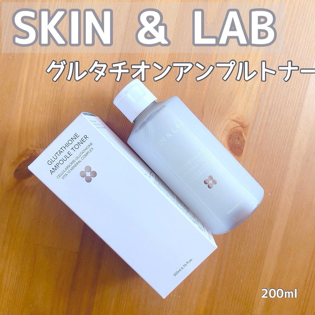 グルタチオンアンプルトナー/SKIN&LAB/化粧水を使ったクチコミ(1枚目)