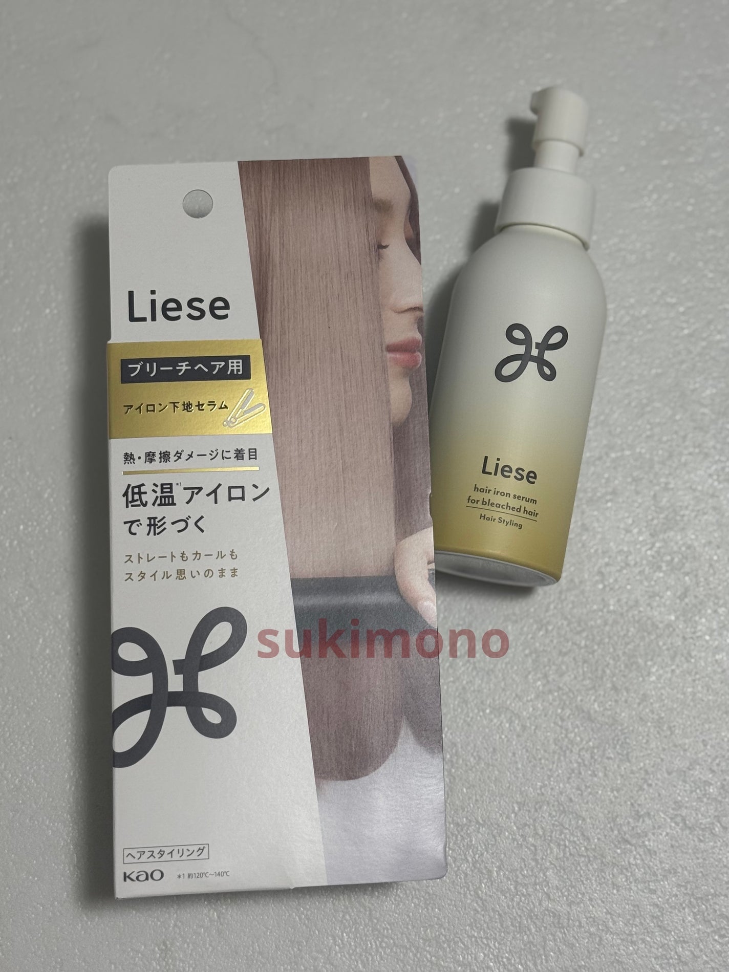 リーゼ ブリーチヘア用 アイロン下地セラム/リーゼ/プレスタイリング・寝ぐせ直しを使ったクチコミ(2枚目)