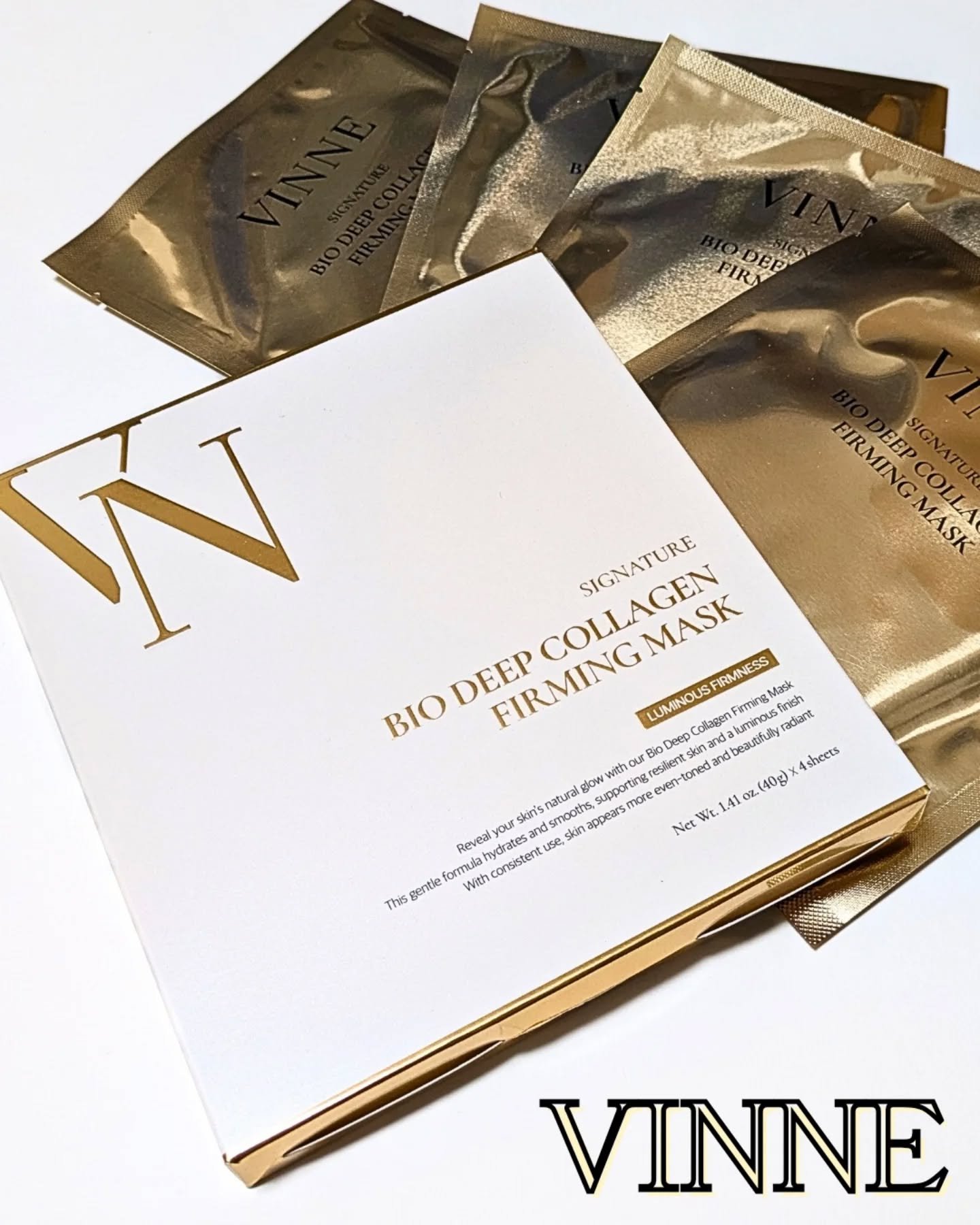 シグニチャーバイオディープコラーゲンファーミングマスク/VINNE /シートマスク・パックを使ったクチコミ（1枚目）