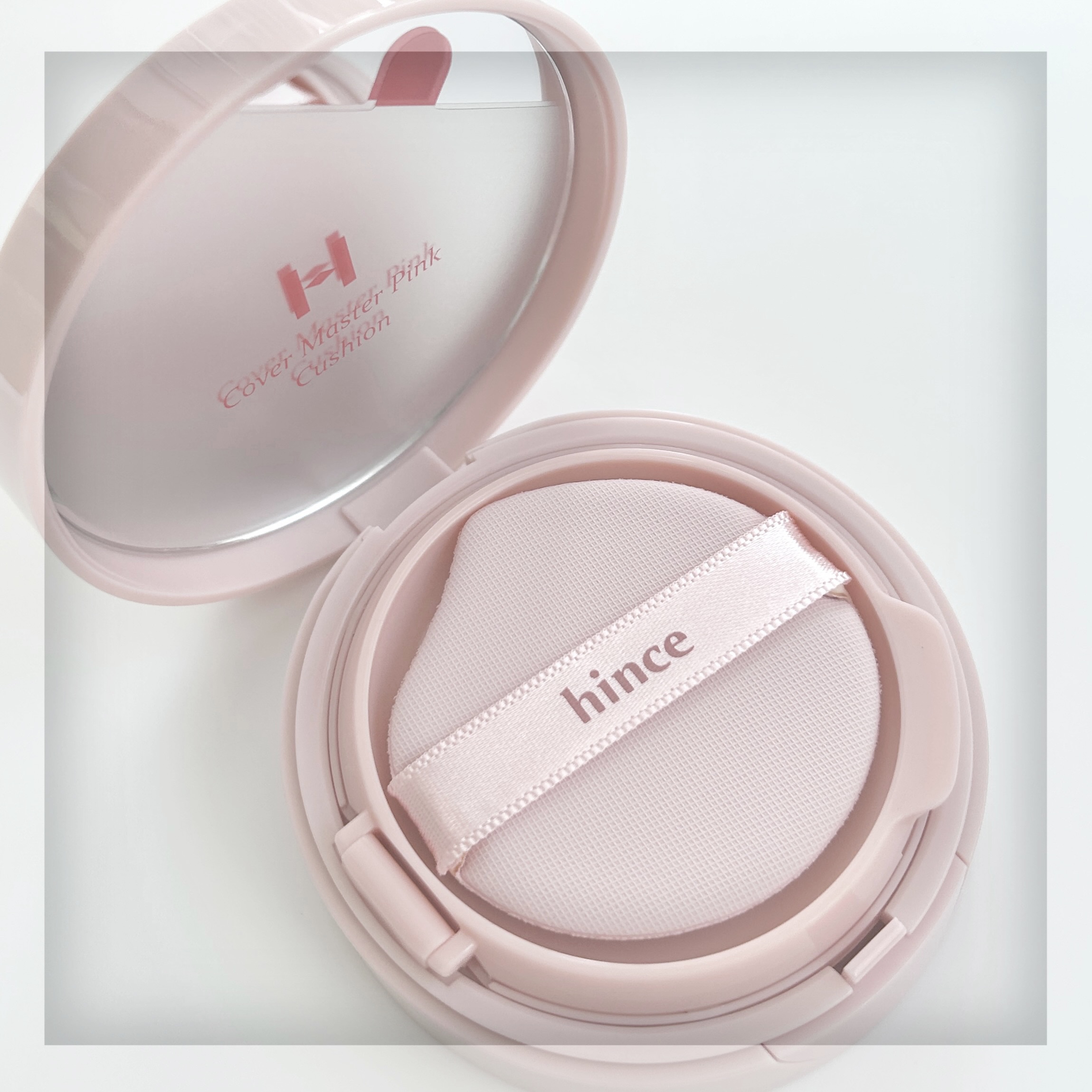 カバーマスターピンククッション/hince/クッションファンデーションを使ったクチコミ（2枚目）