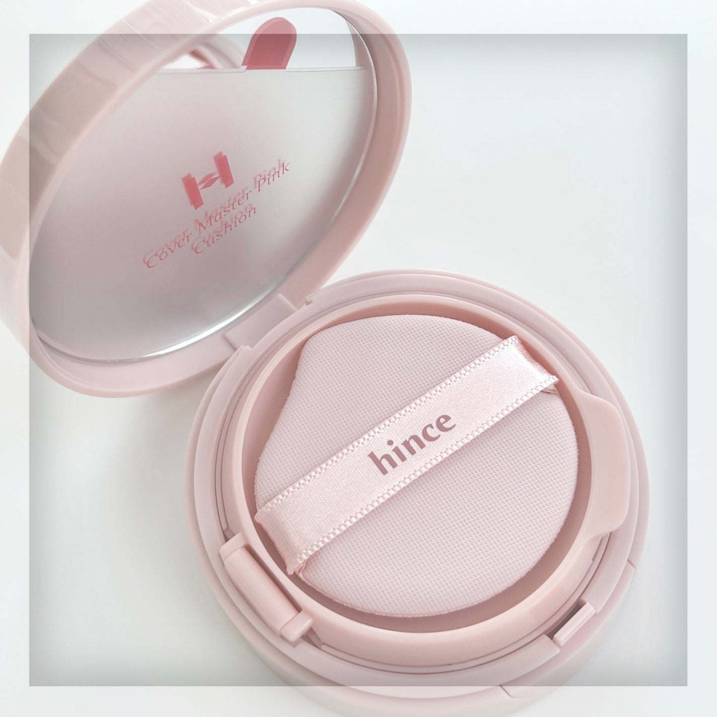 カバーマスターピンククッション/hince/クッションファンデーションを使ったクチコミ(2枚目)