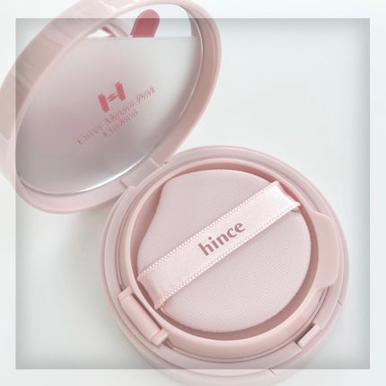 カバーマスターピンククッション/hince/クッションファンデーションを使ったクチコミ(2枚目)