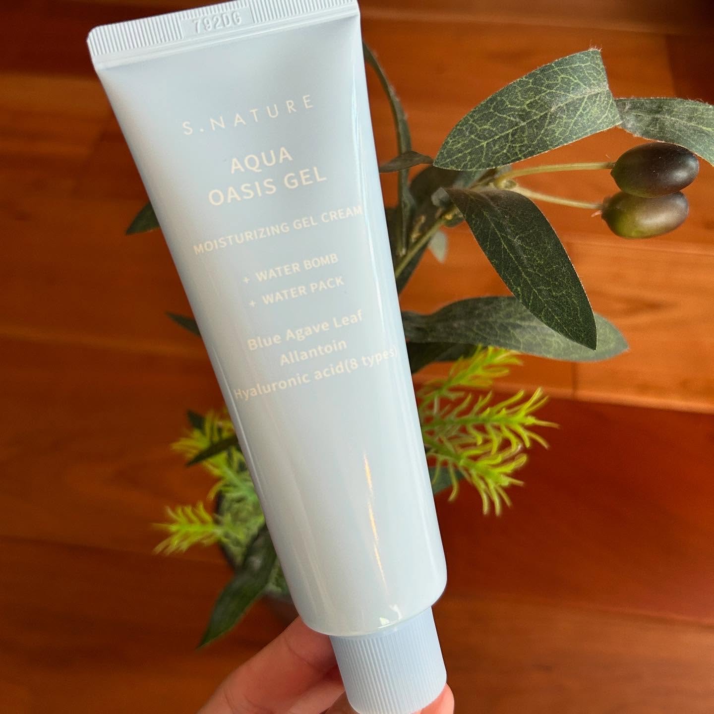 アクアオアシスジェルクリーム/S.NATURE/フェイスクリームを使ったクチコミ（1枚目）