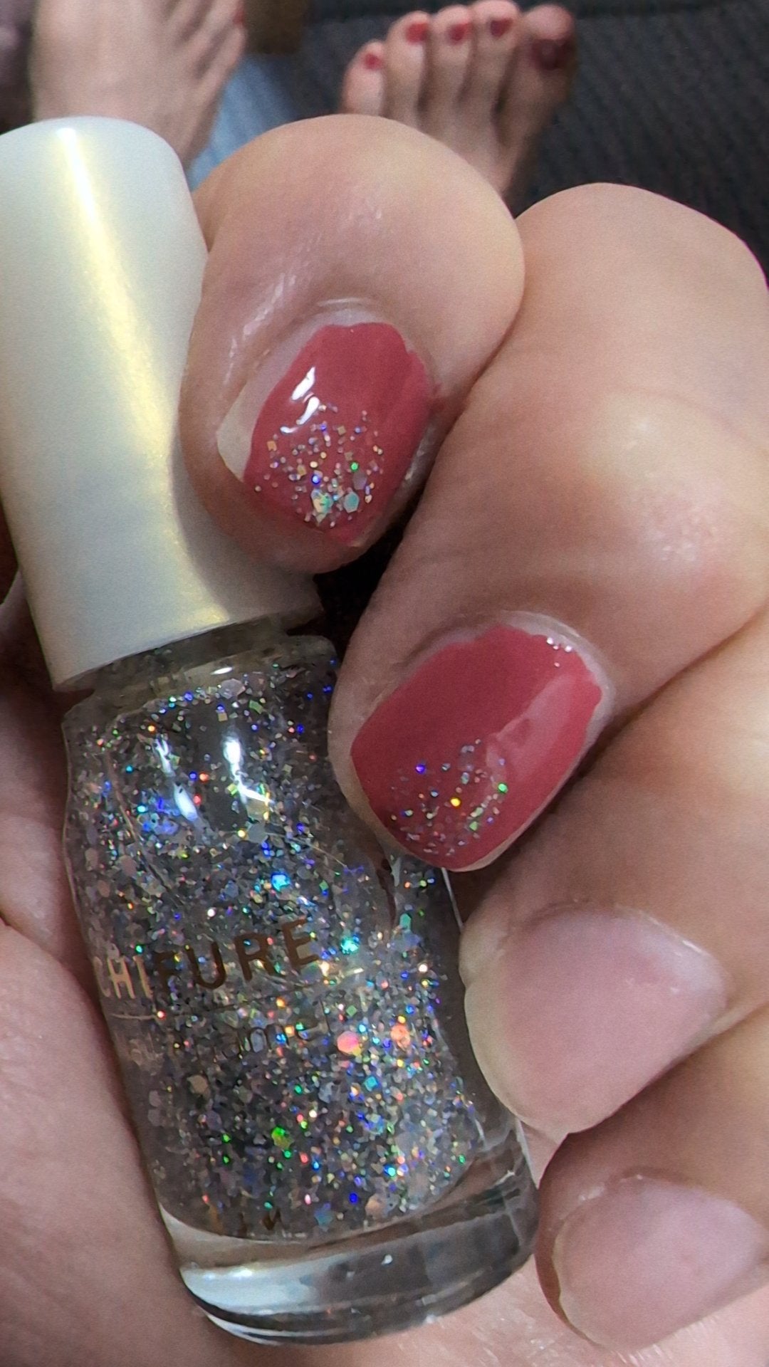 ネイル エナメル/ちふれ/マニキュアを使ったクチコミ(4枚目)