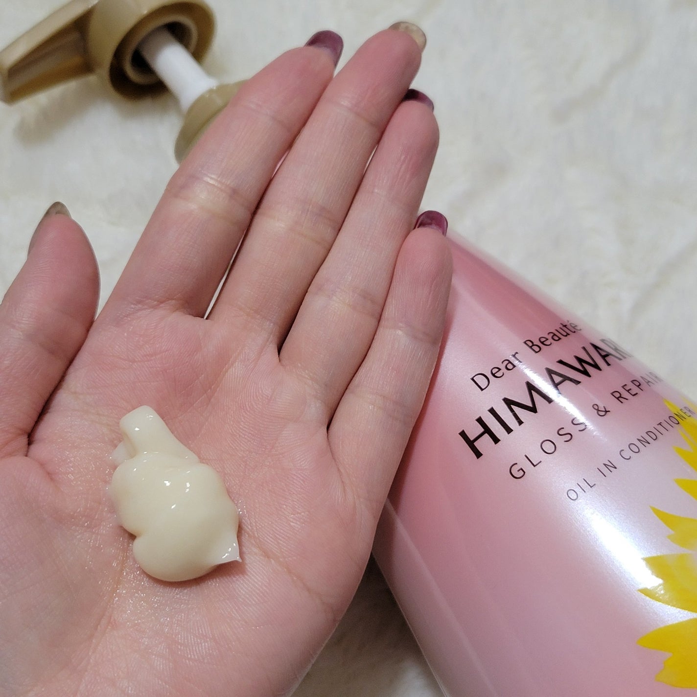 オイルインシャンプー/オイルインコンディショナー (グロス&リペア)/ディアボーテ/市販シャンプーを使ったクチコミ(3枚目)