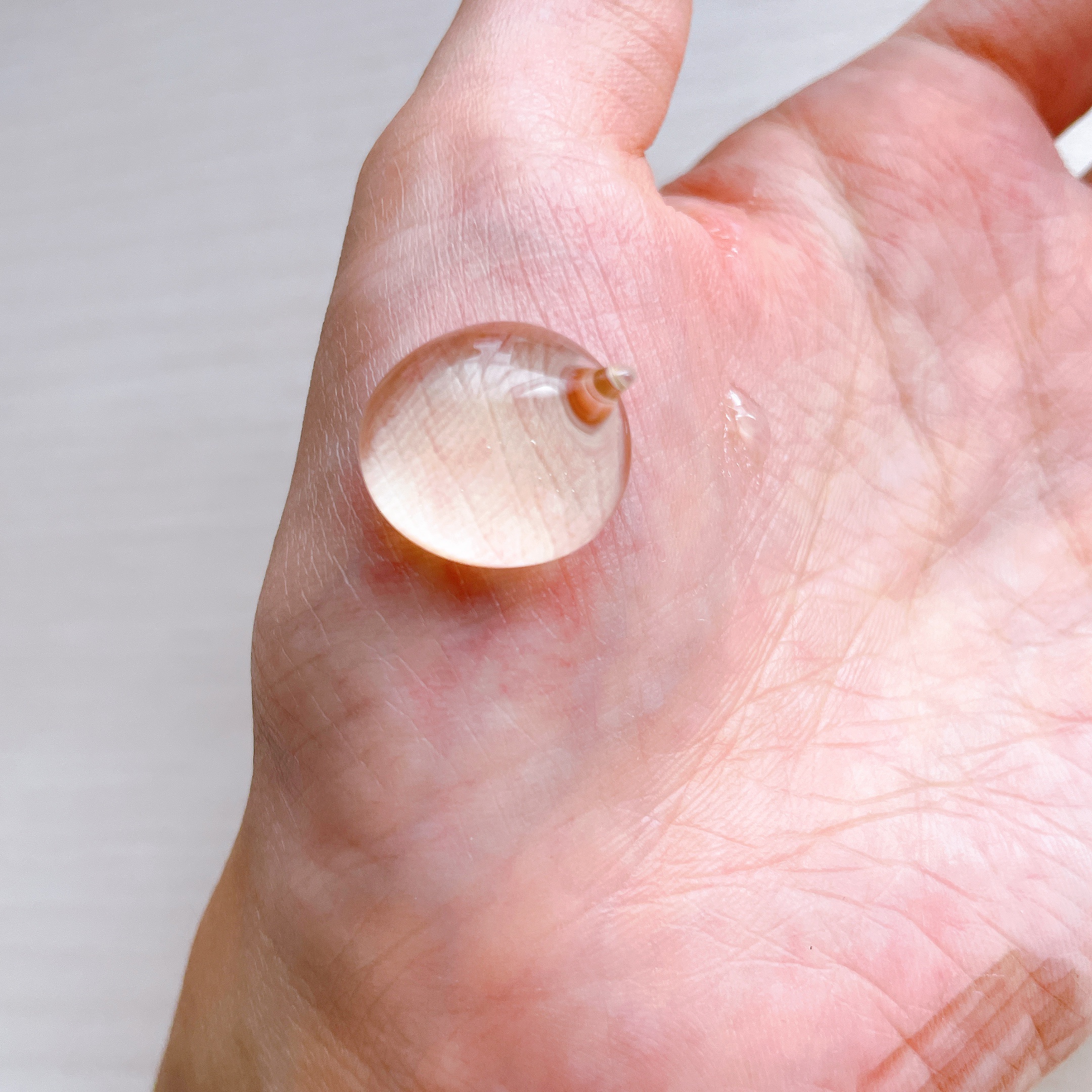 白玉Cクレンジング スムースオイルジェル/HADA　DOLCE/クレンジングジェルを使ったクチコミ（2枚目）