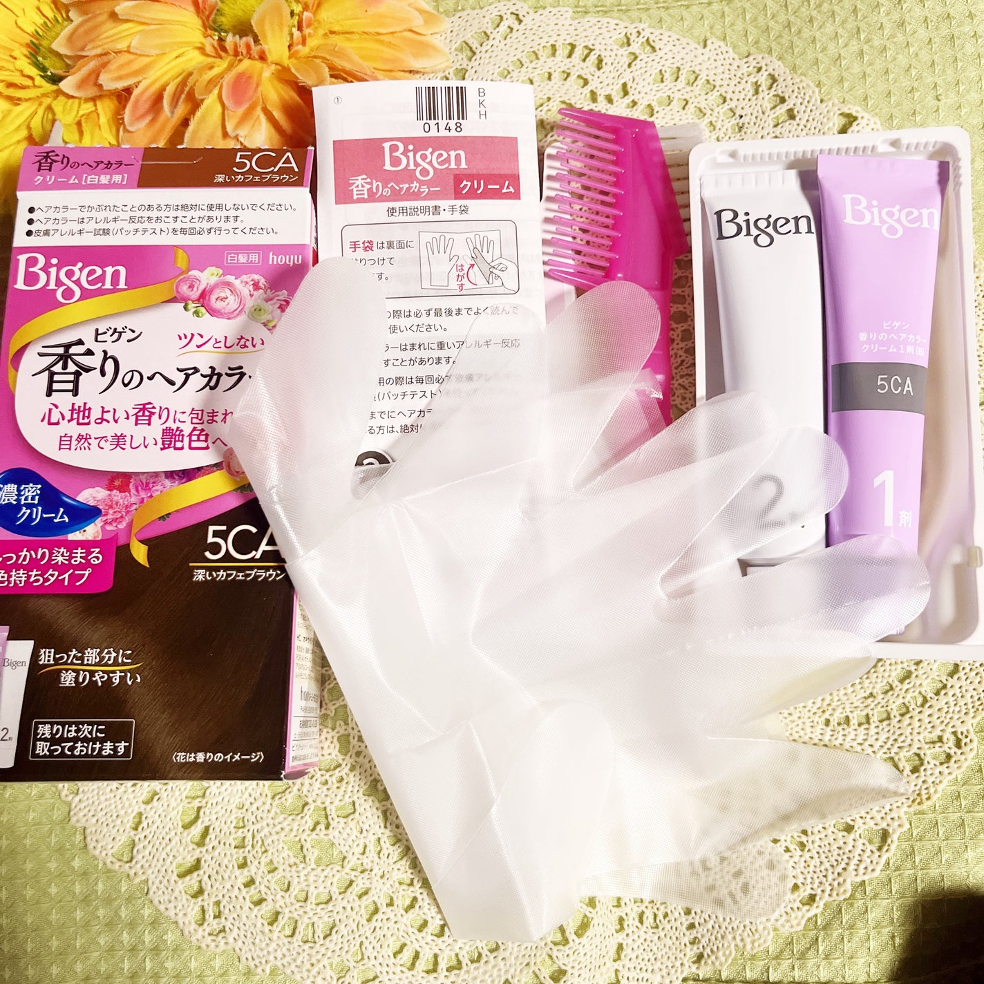 香りのヘアカラー クリーム/ビゲン/ヘアカラーを使ったクチコミ(2枚目)