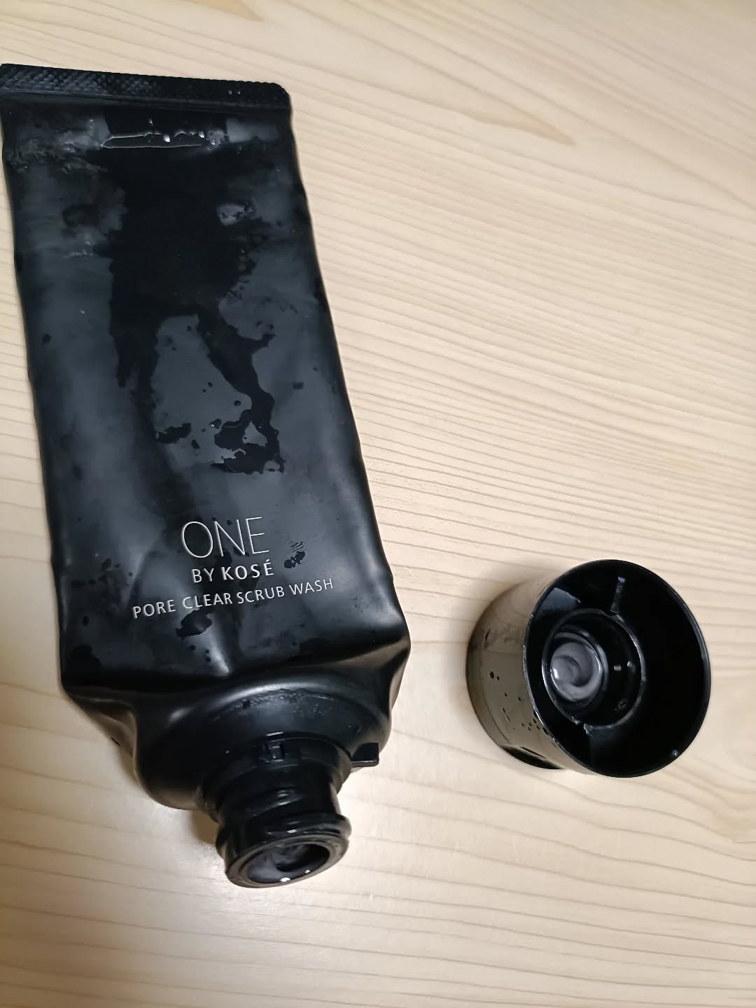ポアクリア スクラブ ウォッシュ/ONE BY KOSE/洗顔フォームを使ったクチコミ（1枚目）