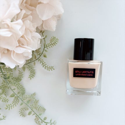 アンリミテッド ケア ツヤ セラム ファンデーション/shu uemura/リキッドファンデーションを使ったクチコミ(1枚目)