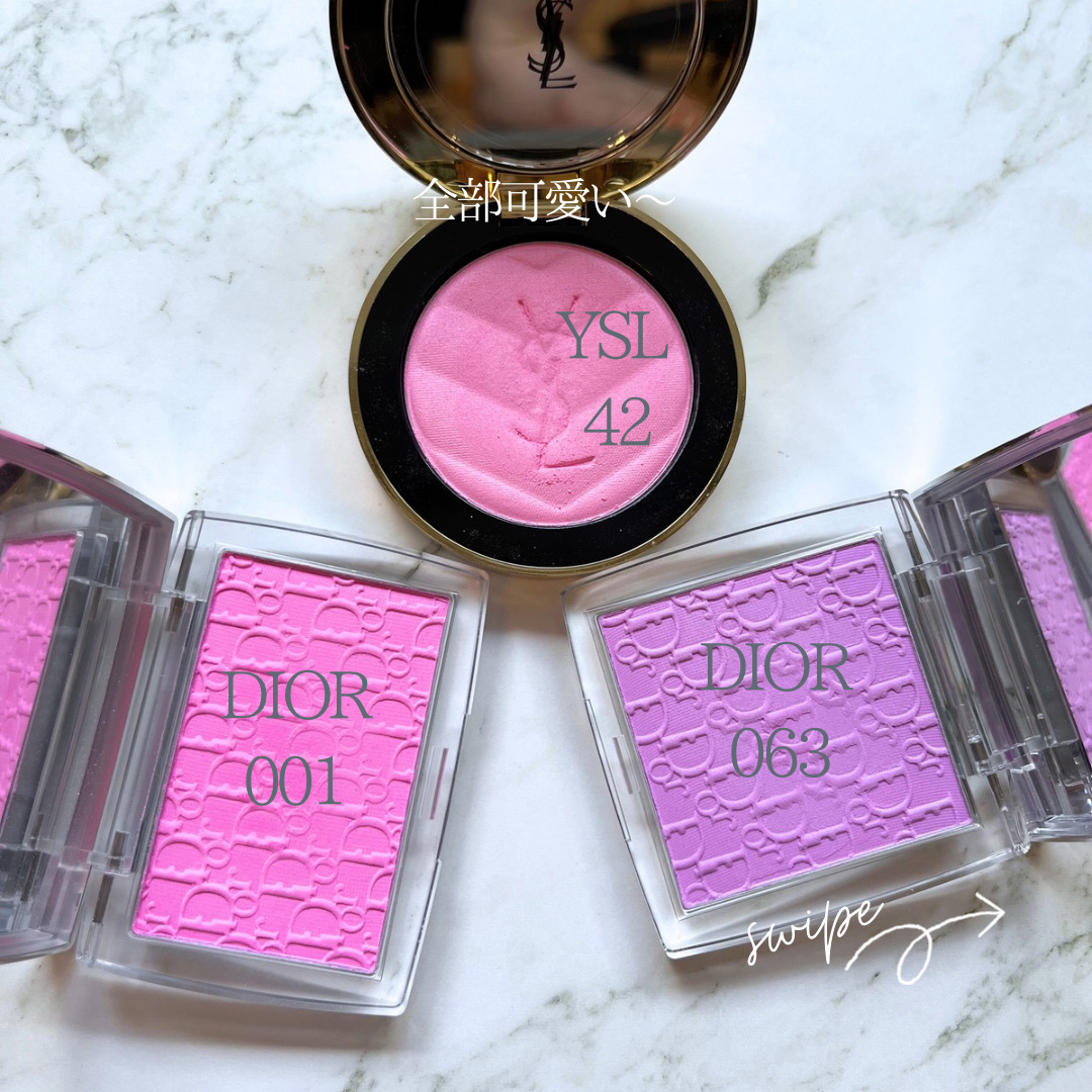 ロージー グロウ/Dior/パウダーチークを使ったクチコミ（3枚目）